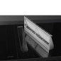 SMEG KDH12WLD VOLL INTEGRIERTE HAUBE 12 CM SCHWARZES GLAS