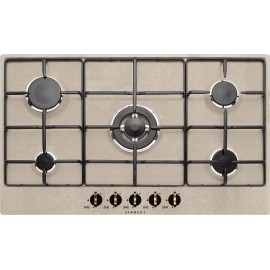 ENCIMERA DE COCCIÓN SMEG SR775PO CREMA LINEA CORTINA 70 CM