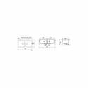 LAVELLO SCHOCK HORIZONT N200  - 2 VASCHE CRISTADUR SILVERSTONE
