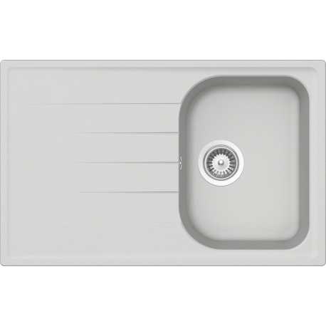 SCHOCK LITHOS ÉVIER 1 CUVE D100S CRISTALITE ALUMINA