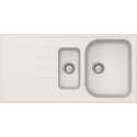 SCHOCK KITCHEN SINK LITHOS D150 A - 1.5 BOWL CRISTALITE ALUMINA |FA...