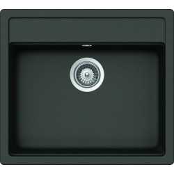 SCHOCK NEMO N100 KITCHEN SINK SINGLE BOWL CRISTADUR ASPHALT