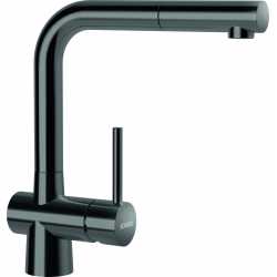 SCHOCK LAIOS EINHAND SPÜLTISCHMISCHER MIT VERSTELLBARER BRAUSE EDELSTAHL GUNMETAL