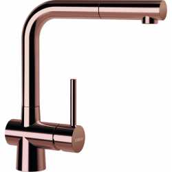 SCHOCK LAIOS EINHAND SPÜLTISCHMISCHER MIT VERSTELLBARER BRAUSE EDELSTAHL ROSE GOLD