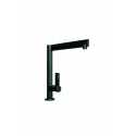 SCHOCK AQUAMILL GRIFO MONOCOMANDO PARA FREGADERO CAÑO HORIZONTAL NEGRO