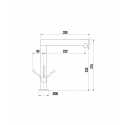 SCHOCK AQUAMILL SINGLE LEVER SINK MIXER TAP BLACK