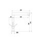 SCHOCK AQUAMILL MISCELATORE MONOCOMANDO INOX OTTICO