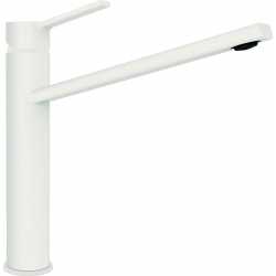 SCHOCK PAPILIO SINGLE LEVER KITCHEN SINK MIXER TAP PURE WHITE
