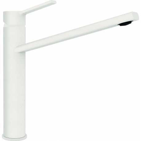 SCHOCK PAPILIO GRIFO MONOCOMANDO PARA FREGADERO CAÑO HORIZONTAL PURO BLANCO