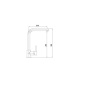 SCHOCK AQUAVIVA ROBINET MITIGEUR MONOCOMMANDE AVEC DOUCHETTE EXTRACTIBLE CHROME ET ANTHRACITE
