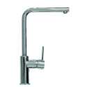 SCHOCK AQUATREND GRIFO MONOCOMANDO PARA FREGADERO CAÑO HORIZONTAL ACERO INOXIDABLE ÓPTICO