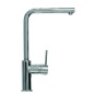 SCHOCK AQUATREND GRIFO MONOCOMANDO PARA FREGADERO CAÑO HORIZONTAL ACERO INOXIDABLE ÓPTICO