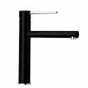 SCHOCK AQUALINE SINGLE LEVER KITCHEN SINK MIXER TAP BLACK
