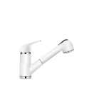 SCHOCK OMEGA DOCCIA SINGLE LEVER SINK MIXER TAP WITH PULL OUT SPRAY WHITE