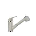 SCHOCK OMEGA DOCCIA SINGLE LEVER SINK MIXER TAP WITH PULL OUT SPRAY ALUMINA