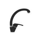 SCHOCK OMEGA SINGLE LEVER SINK MIXER TAP BLACK