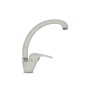 SCHOCK OMEGA ALTO SINGLE LEVER SINK MIXER TAP ALUMINA