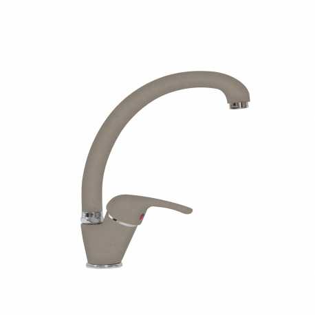 SCHOCK OMEGA ALTO ROBINET MITIGEUR MONOCOMMANDE GRIS TOUTERELLE