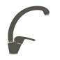 SCHOCK OMEGA ALTO SINGLE LEVER SINK MIXER TAP ASPHALT