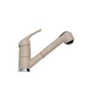 SCHOCK AQUAPLUS SINGLE LEVER SINK MIXER TAP WITH PULL OUT SPRAY OATMEAL