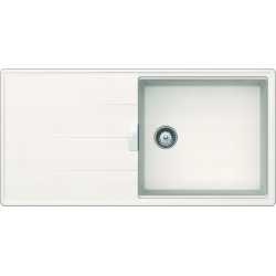 SCHOCK EINBAUSPÜLE TIA D100L CRISTADUR WEISS PURO