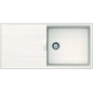 SCHOCK EINBAUSPÜLE TIA D100L CRISTADUR WEISS PURO SCHOCK EINBAUSPÜLE TIA D100L CRISTADUR WEISS PURO