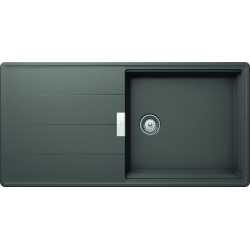 SCHOCK EINBAUSPÜLE TIA D100L CRISTADUR SILVERSTONE