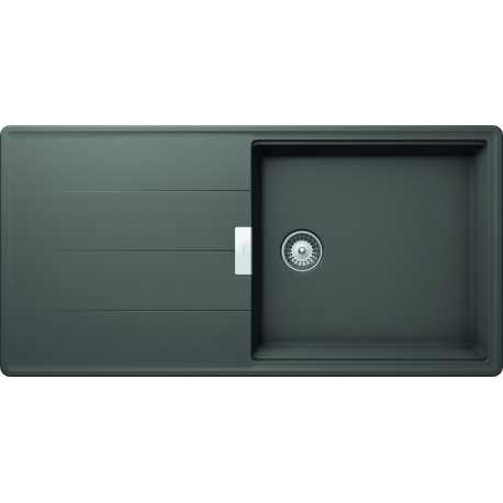 SCHOCK EINBAUSPÜLE TIA D100L CRISTADUR SILVERSTONE SCHOCK EINBAUSPÜLE TIA D100L CRISTADUR SILVERSTONE