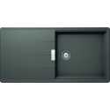 LAVELLO SCHOCK TIA D100L - 1 VASCA CRISTADUR SILVERSTONE
