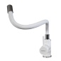 SCHOCK AQUASNAKE SINGLE LEVER KITCHEN SINK MIXER TAP WITH PULL OUT SPRAY WHITE