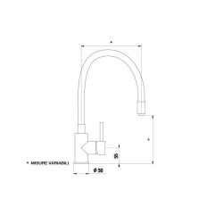 SCHOCK AQUASNAKE SINGLE LEVER KITCHEN SINK MIXER TAP WITH PULL OUT SPRAY BLACK