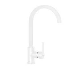 SCHOCK AQUACUBE SINGLE LEVER KITCHEN SINK MIXER TAP WHITE
