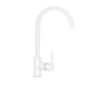 SCHOCK AQUACUBE GRIFO MONOCOMANDO PARA FREGADERO CAÑO HORIZONTAL BLANCO