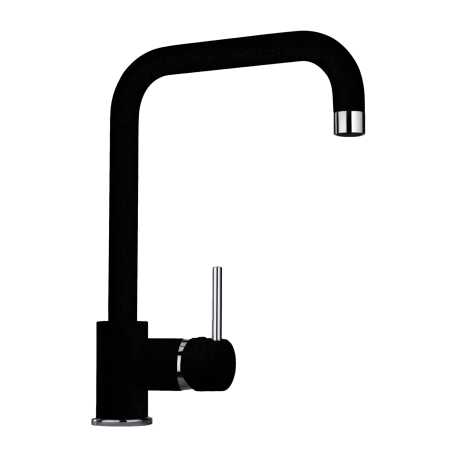 SCHOCK AQUATOP GRIFO MONOCOMANDO PARA FREGADERO CAÑO HORIZONTAL NEGRO