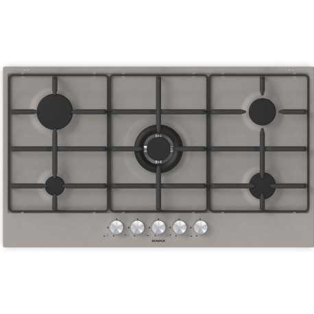 TABLE DE CUISSON SCHOCK SILVER PC90AV GRIS TOUTERELLE 90 CM