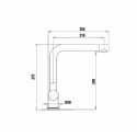 SCHOCK AQUAINOX ROBINET MITIGEUR MONOCOMMANDE ACIER INOX
