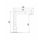 SCHOCK AQUAINOX DOCCIA SINGLE LEVER KITCHEN SINK MIXER TAP WITH PULL OUT SPRAY STAINLESS STEEL