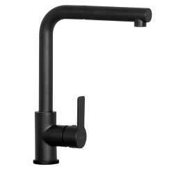 SCHOCK AQUATOWN DOCCIA SINGLE LEVER SINK MIXER TAP WITH PULL OUT SPRAY BLACK