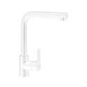 SCHOCK AQUATOWN DOCCIA SINGLE LEVER SINK MIXER TAP WITH PULL OUT SPRAY PURE WHITE