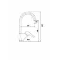 SCHOCK AQUAMAX SINGLE LEVER SINK MIXER TAP OATMEAL