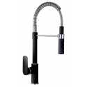 SCHOCK AQUASOFT SINGLE LEVER KITCHEN SINK MIXER TAP BLACK