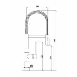 SCHOCK AQUASOFT MISCELATORE MONOCOMANDO NERO