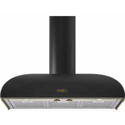 SMEG WALL MOUNTED CHIMNEY HOOD KS89AOE ANTHRACITE AESTHETIC COLONIALE 90 CM