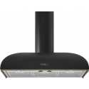 SMEG DEKORWANDHAUBE KS89AOE ANTHRAZIT DESIGNLINIE COLONIALE 90 CM EEK A