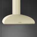SMEG WALL MOUNTED CHIMNEY HOOD KS89POE CREAM AESTHETIC COLONIALE 90 CM