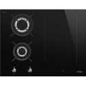 SMEG GAS/INDUKTIONSKOCHFELD PM3643D GLASKERAMIK SCHWARZ 65 CM