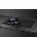 SMEG PM3743D GAS/INDUCTION HOB BLACK CERAMIC GLASS 75 CM