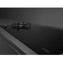 SMEG PM3953D GAS/INDUCTION HOB BLACK CERAMIC GLASS 90 CM