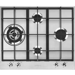 SMEG GASKOCHFELD PX364L EDELSTAHL 60 CM