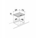 SCHOCK INDUCTION HOB PC60 BRIDGE MATT WHITE 60 CM